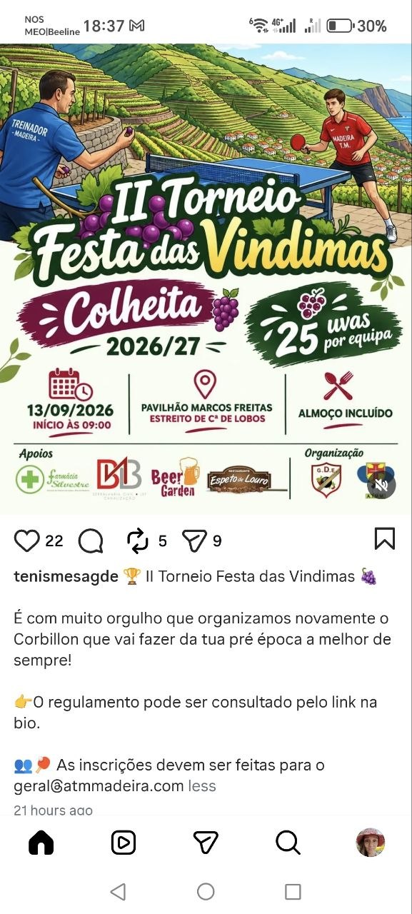 II Torneio Festa das Vindimas