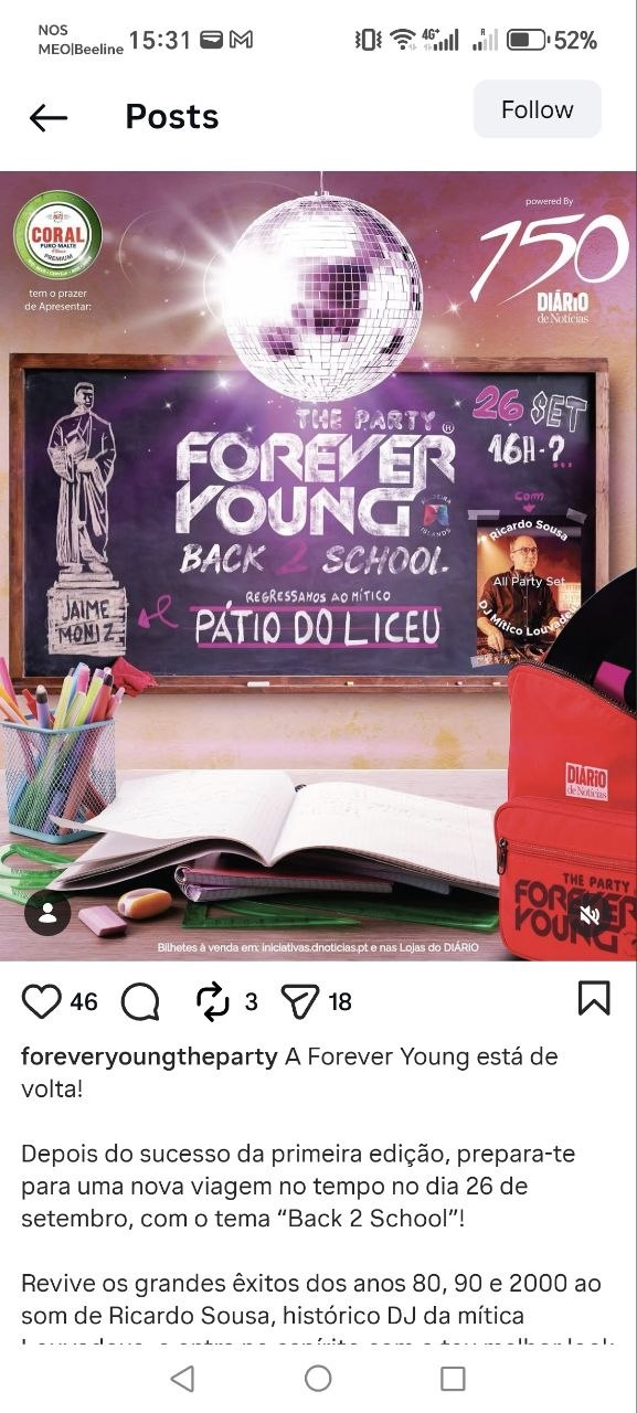 Forever Young: Back 2 School Party