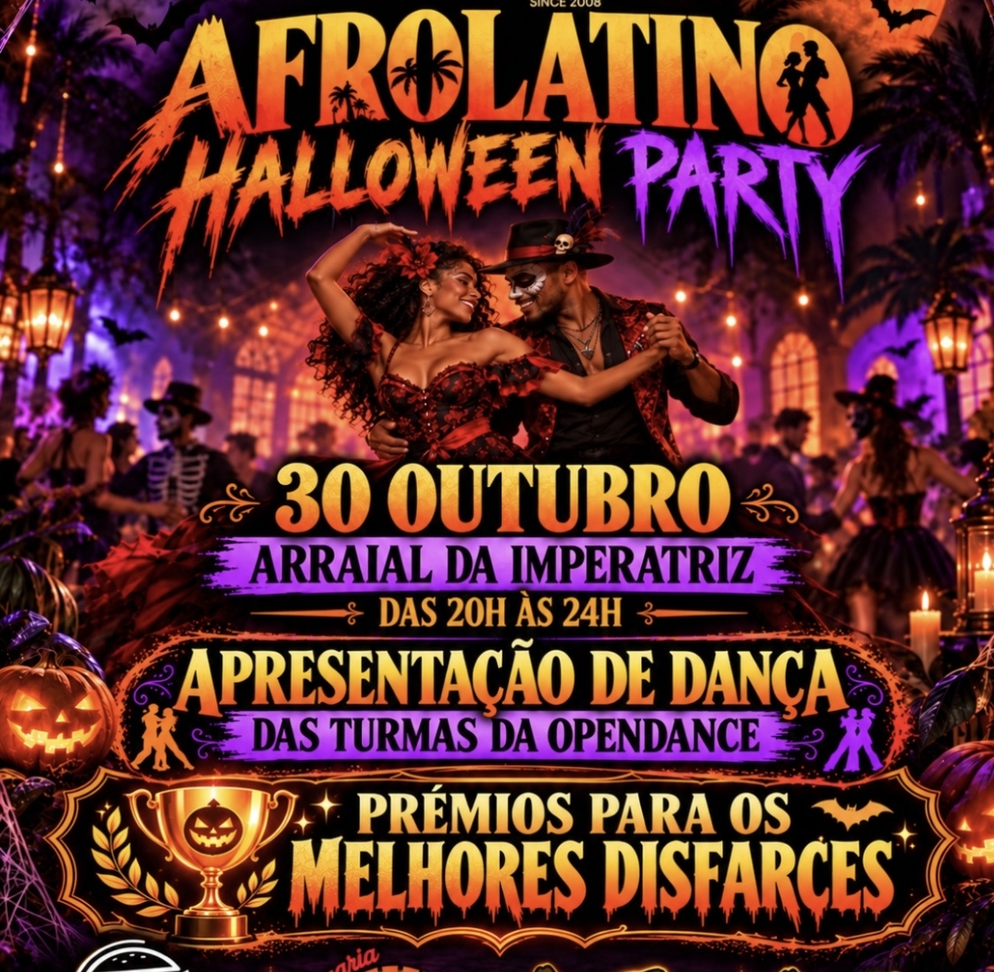 Afrolatino Halloween Party at Arraial da Imperatriz, Madeira
